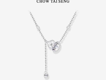 周大生流光葫芦纯银 S925 项链女款